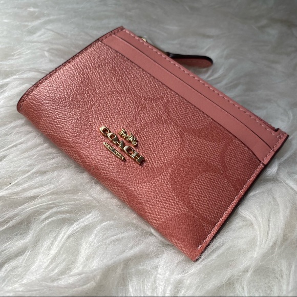 Coach Handbags - NWT Coach Pale Pink Wallet Coin Purse